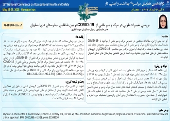 Investigation of longitudinal changes in mortality caused by COVID-19 among employees of hospitals in Isfahan